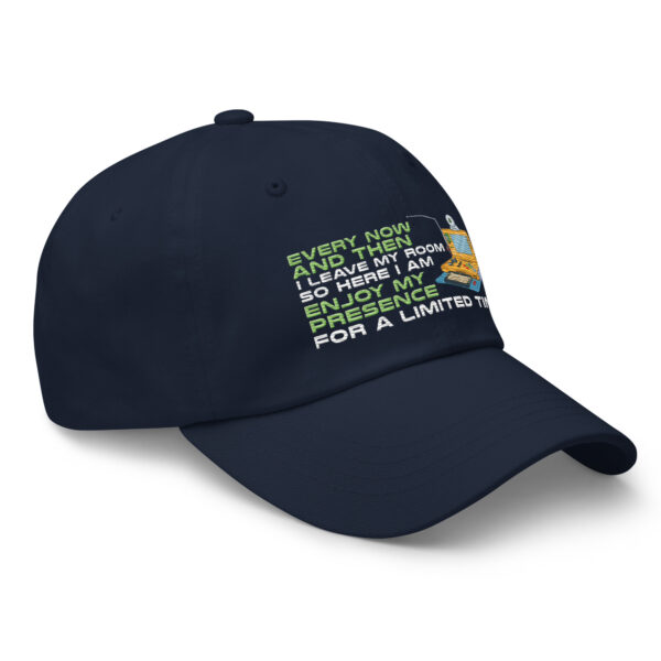 Game On in Style: 'Enjoy My Presence' Gamer Dad Hat - Image 25