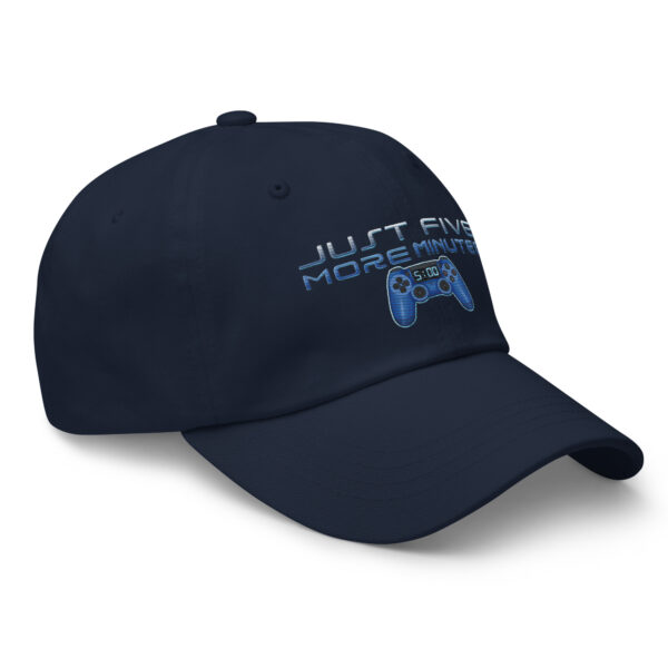 Timeless Gamer Style: 'Just Five More Minutes' Dad Hat - Image 26