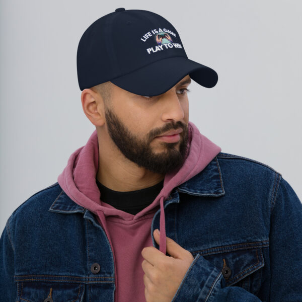 Cap Your Look with Strategy: The 'Life Is A Game' Dad Hat - Image 10