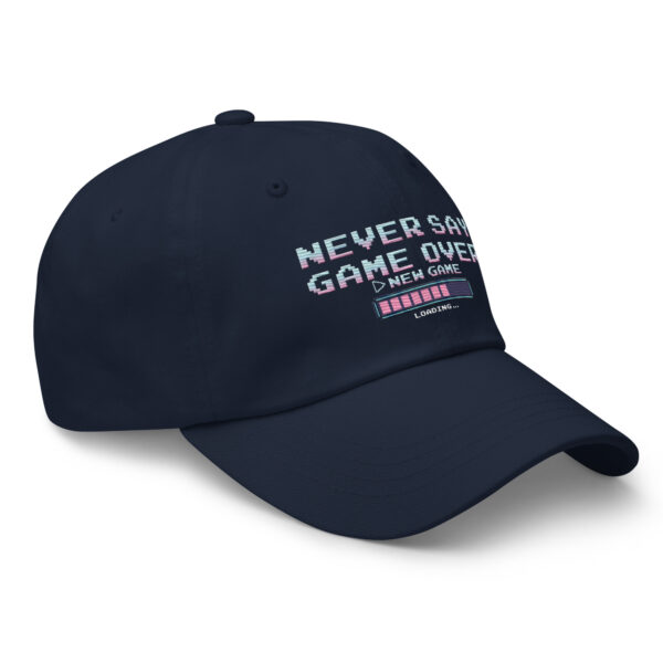 Game On: 'Never Say Game Over' Dad Hat for All-Day Play! - Image 28