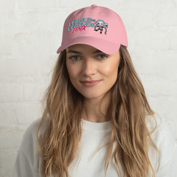 Mayhem Muse Dad Hat: League of Legends Jinx - Image 5