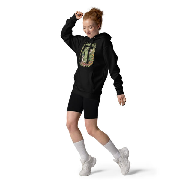 Pixelated Comfort Unisex Hoodie: Minecraft Imagination - Image 8