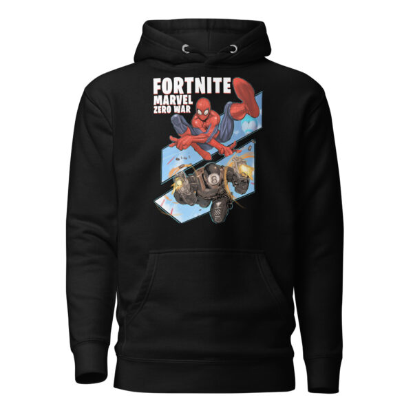 Crossover Champion Unisex Hoodie: Fortnite x Marvel Zero War - Image 9