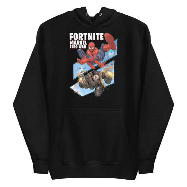 Crossover Champion Unisex Hoodie: Fortnite x Marvel Zero War - Image 12