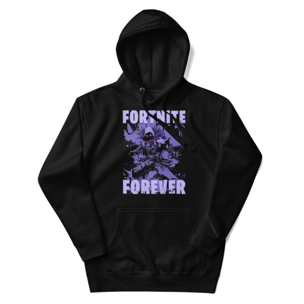 Epic Gamer Unisex Hoodie: Fortnite's Raven - Image 3