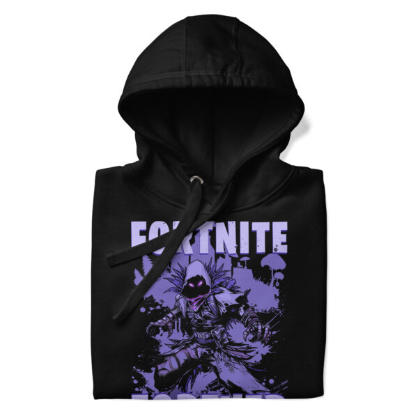 Epic Gamer Unisex Hoodie: Fortnite's Raven - Image 4