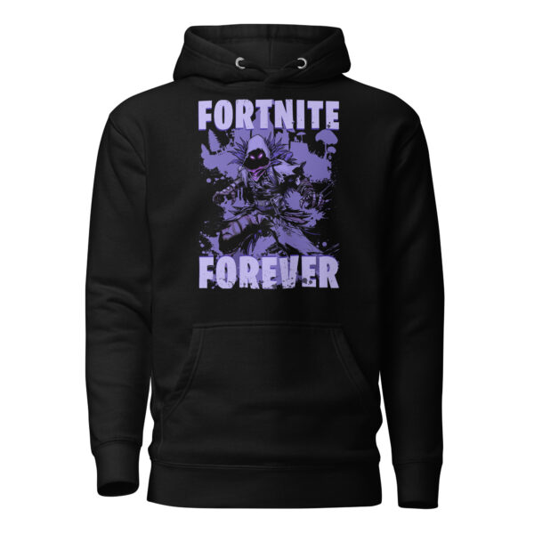 Epic Gamer Unisex Hoodie: Fortnite's Raven - Image 5