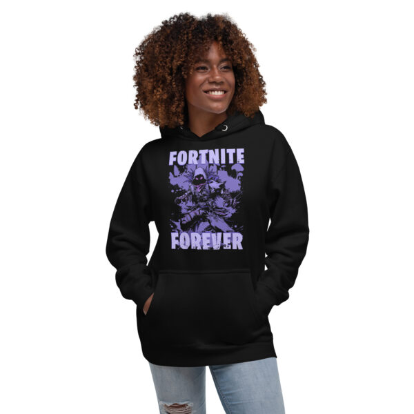 Epic Gamer Unisex Hoodie: Fortnite's Raven - Image 12