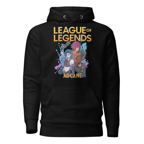 Enigmatic Legends Unisex Hoodie: Arcane Series - Image 5