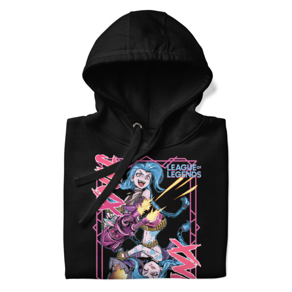 League of Legends Jinx - Unisex Hoodie - Image 3