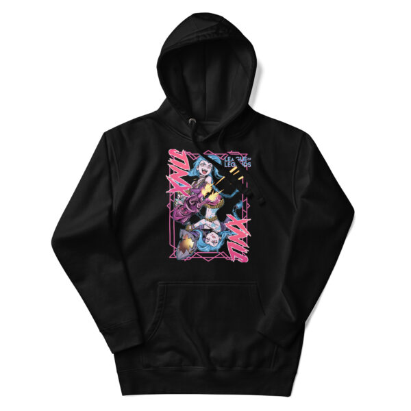 League of Legends Jinx - Unisex Hoodie - Image 4