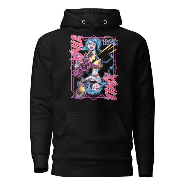 League of Legends Jinx - Unisex Hoodie - Image 5