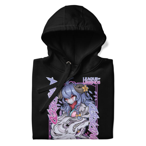 Summoner's Shadow Unisex Hoodie: League of Legends Kindred - Image 5