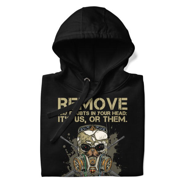 Definitive Gamer Unisex Hoodie: 'It's Us or Them' - Image 9