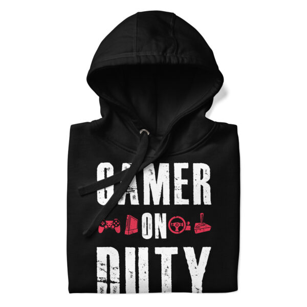 Embrace the Mission with 'Gamer On Duty' Hoodie - Image 3