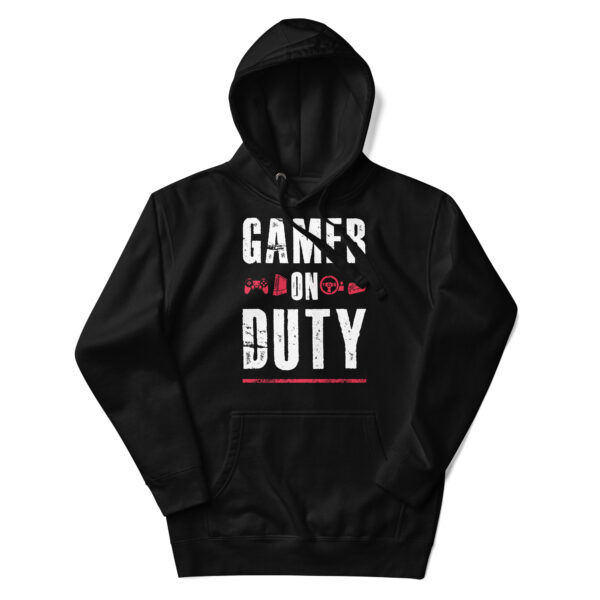 Embrace the Mission with 'Gamer On Duty' Hoodie - Image 4