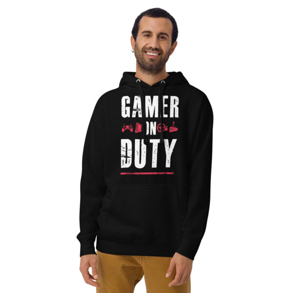 Embrace the Mission with 'Gamer On Duty' Hoodie - Image 19