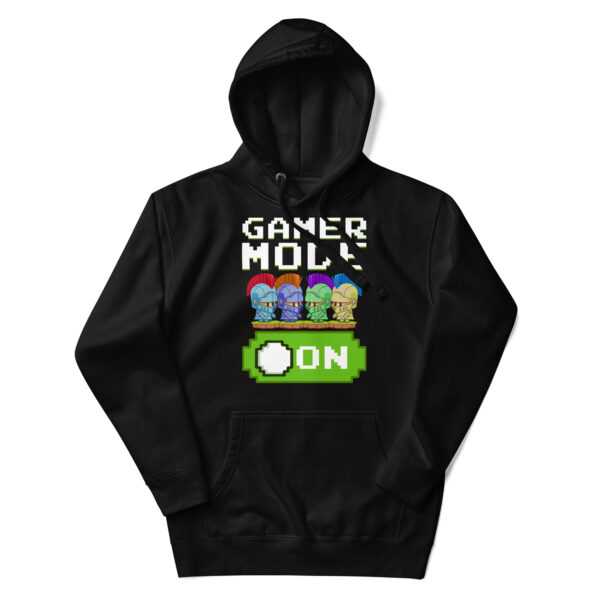 Stealth Mode: 'Gamer Mode On' Black Hoodie - Image 5