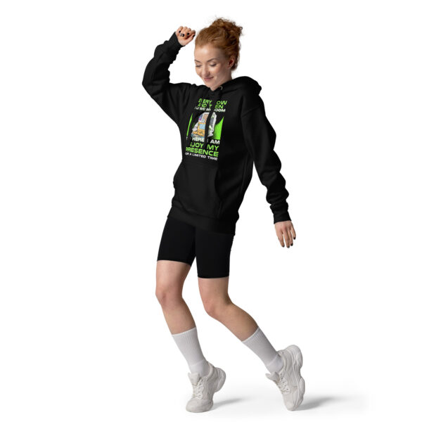 Socially Selective Gamer's Choice: 'Enjoy My Presence' Unisex Hoodie - Image 8