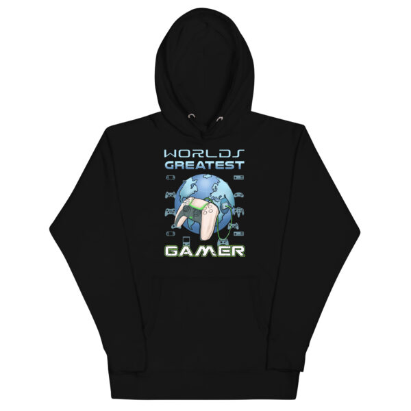 Top Player Attire: 'World's Greatest Gamer' Hoodie