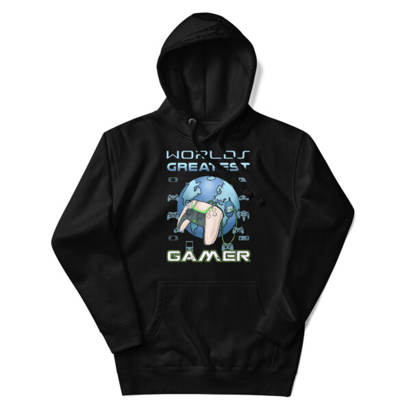 Top Player Attire: 'World's Greatest Gamer' Hoodie - Image 4