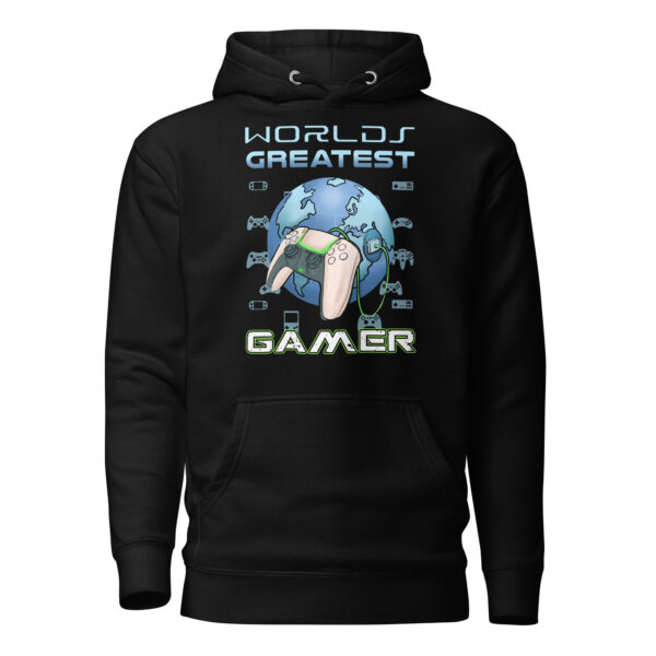 Top Player Attire: 'World's Greatest Gamer' Hoodie - Image 5