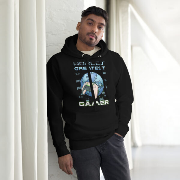 Top Player Attire: 'World's Greatest Gamer' Hoodie - Image 9