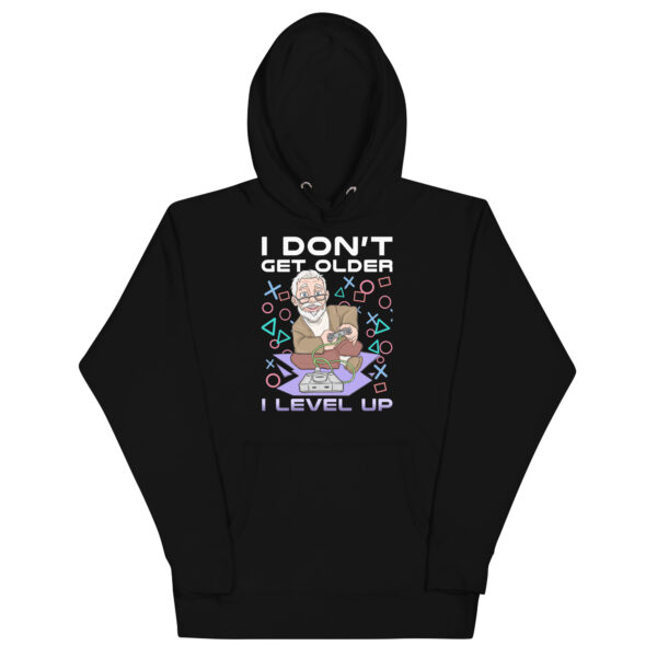 Age Like a Pro Gamer: The 'I Level Up' Unisex Hoodie