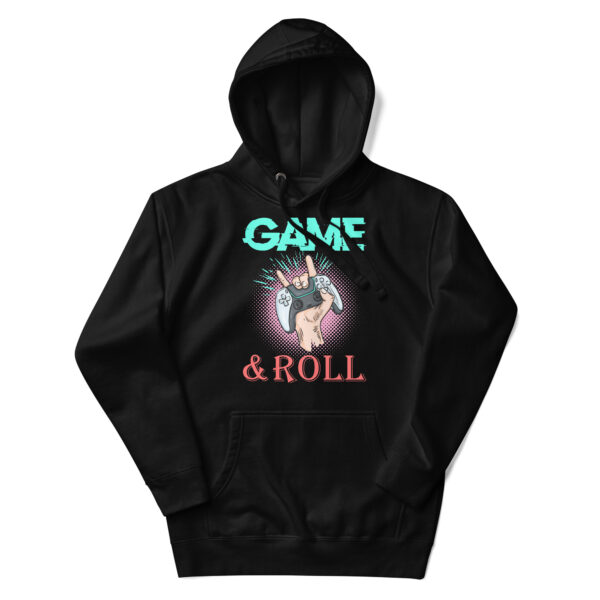 Get Your Game On with the 'Game & Roll' Unisex Hoodie - Comfort Meets Cool! - Image 11