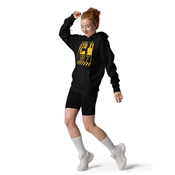 Wrap Up in Gamer Style with the 'Caution: Extreme Gaming Inside' Hoodie! - Image 7