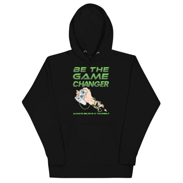 Transform Your Game: 'Be the Game Changer' Unisex Hoodie!