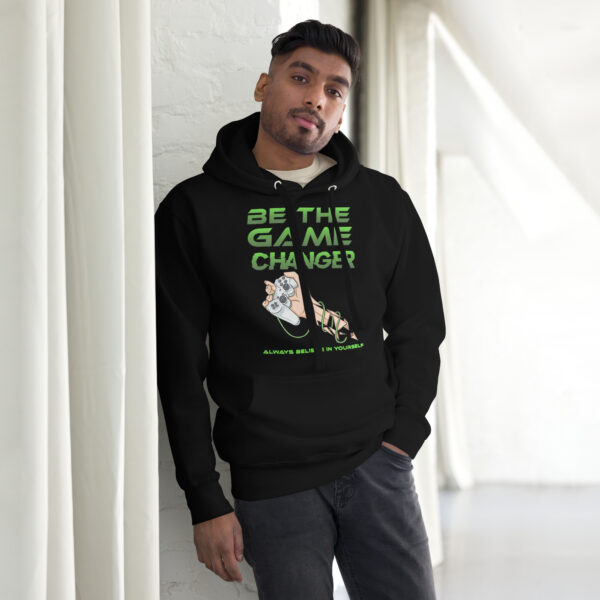 Transform Your Game: 'Be the Game Changer' Unisex Hoodie! - Image 7