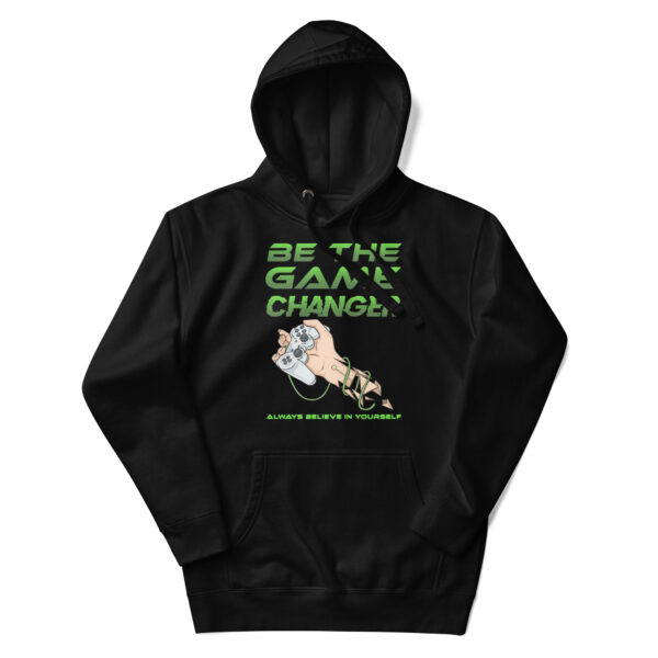 Transform Your Game: 'Be the Game Changer' Unisex Hoodie! - Image 9