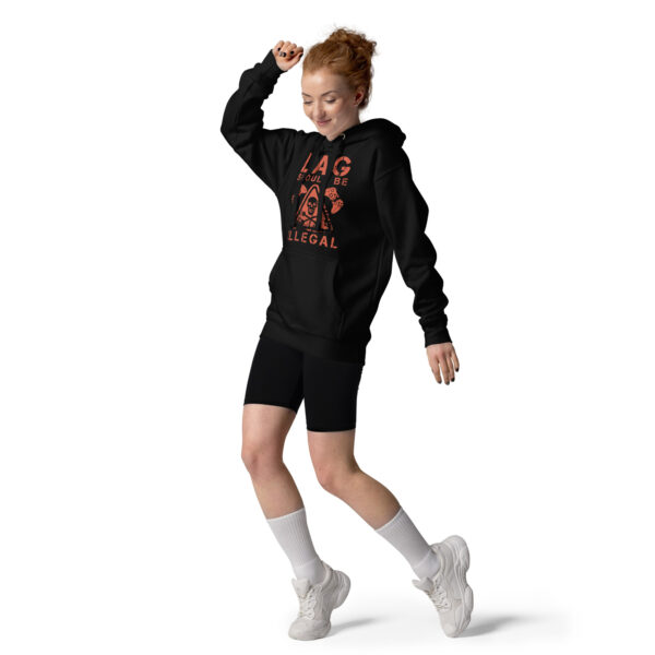 Fight the Freeze: 'Lag Should Be Illegal' Unisex Hoodie! - Image 6