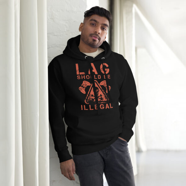 Fight the Freeze: 'Lag Should Be Illegal' Unisex Hoodie! - Image 7