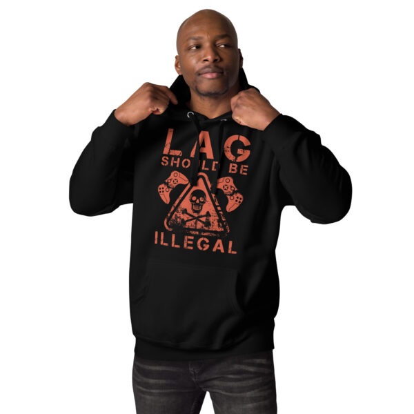 Fight the Freeze: 'Lag Should Be Illegal' Unisex Hoodie! - Image 10