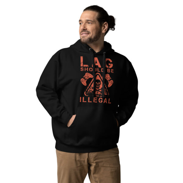 Fight the Freeze: 'Lag Should Be Illegal' Unisex Hoodie! - Image 12