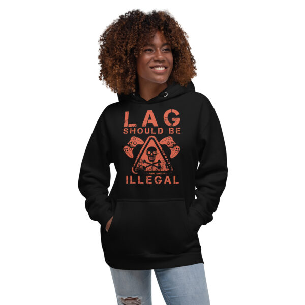 Fight the Freeze: 'Lag Should Be Illegal' Unisex Hoodie! - Image 13