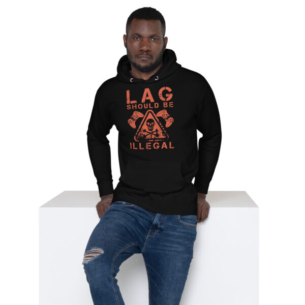 Fight the Freeze: 'Lag Should Be Illegal' Unisex Hoodie! - Image 14