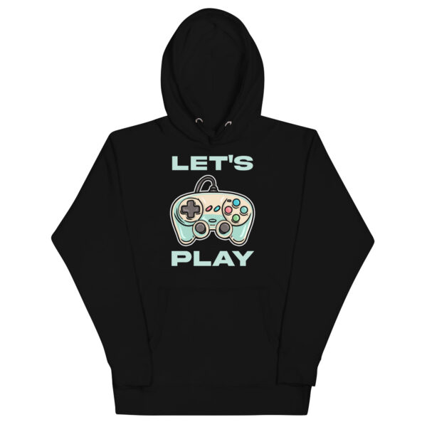 Next-Level Comfort: 'Let's Play' Unisex Gaming Hoodie!