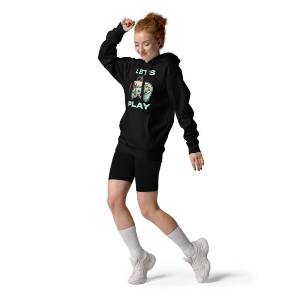 Next-Level Comfort: 'Let's Play' Unisex Gaming Hoodie! - Image 6