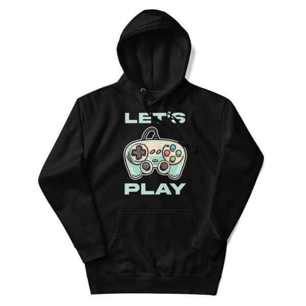 Next-Level Comfort: 'Let's Play' Unisex Gaming Hoodie! - Image 8