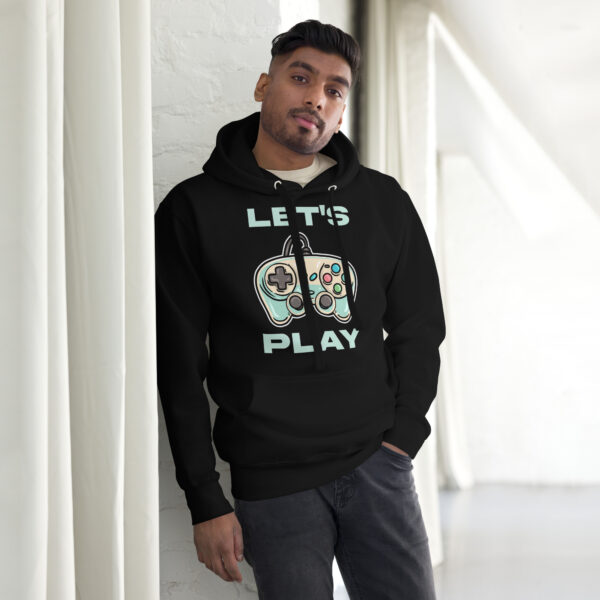 Next-Level Comfort: 'Let's Play' Unisex Gaming Hoodie! - Image 9