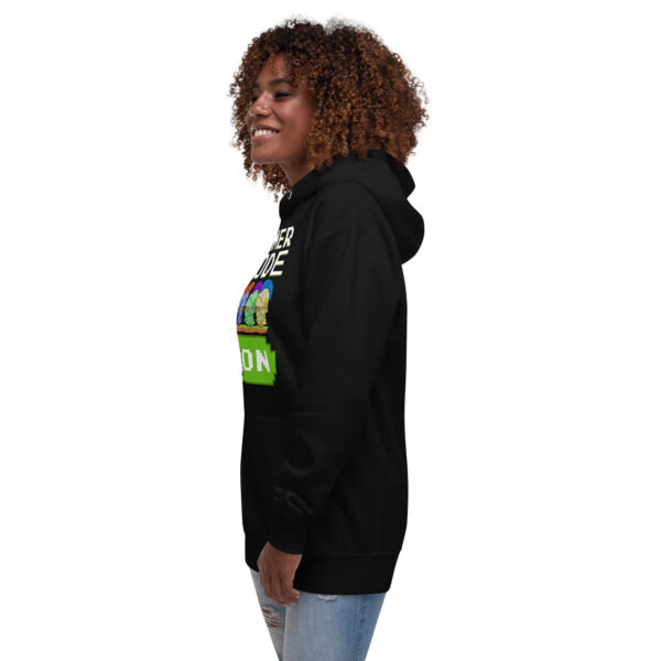 Stealth Mode: 'Gamer Mode On' Black Hoodie - Image 22