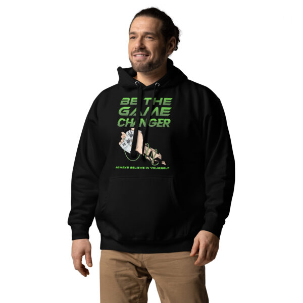 Transform Your Game: 'Be the Game Changer' Unisex Hoodie! - Image 5