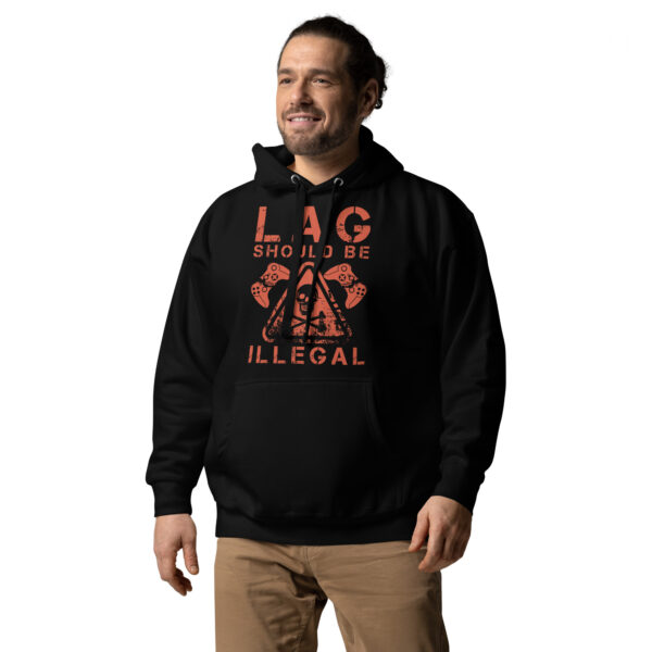 Fight the Freeze: 'Lag Should Be Illegal' Unisex Hoodie! - Image 11