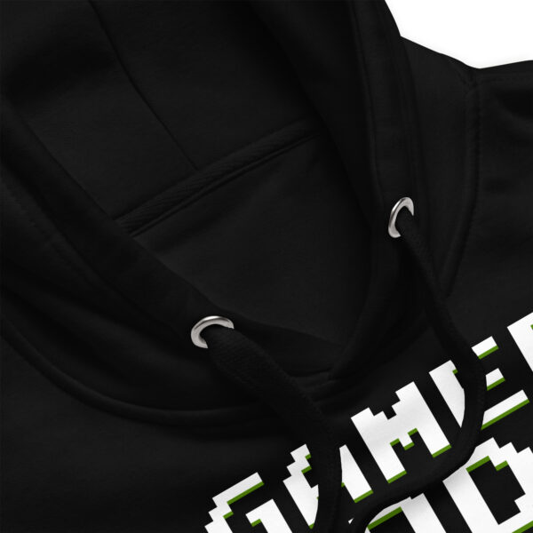 Stealth Mode: 'Gamer Mode On' Black Hoodie - Image 2