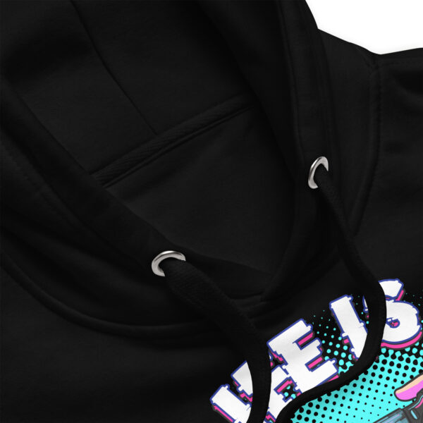 Winning Comfort: Exclusive 'Life Is A Game' Unisex Hoodie - Image 2