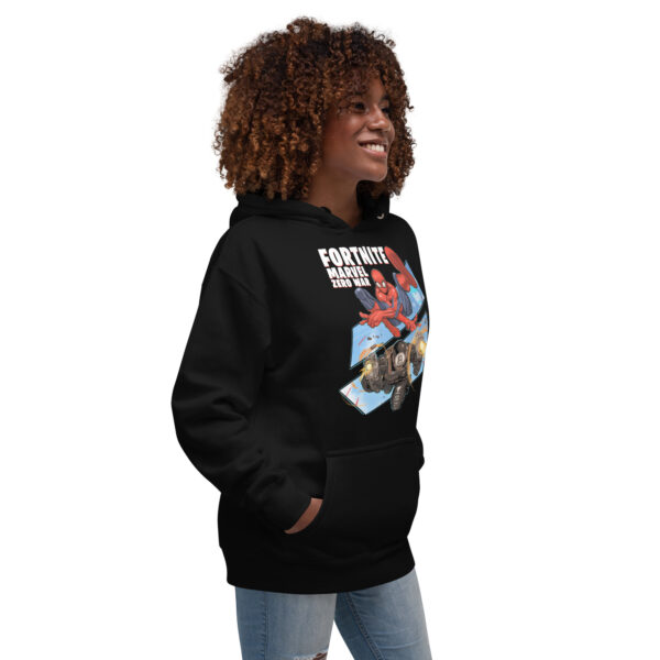 Crossover Champion Unisex Hoodie: Fortnite x Marvel Zero War - Image 21