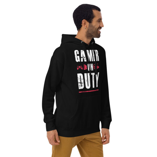 Embrace the Mission with 'Gamer On Duty' Hoodie - Image 20